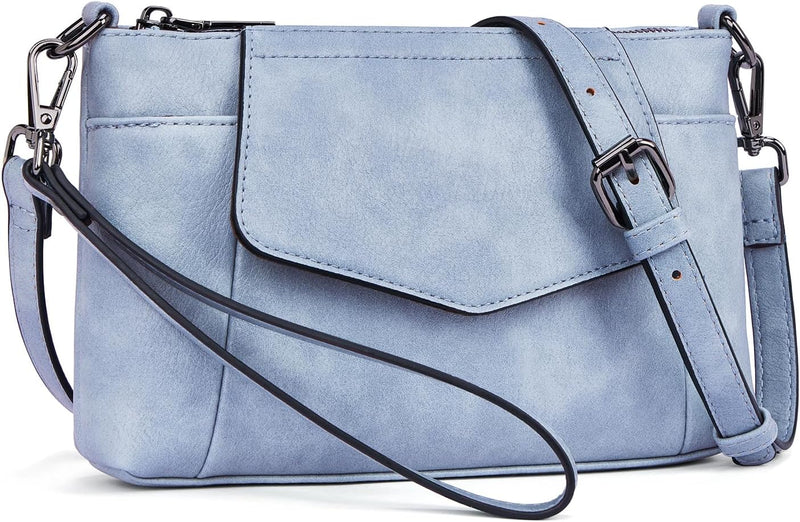 Switrock Small Crossbody Bags for Women, Cell Phone Bag Mini Over Wristlets Handbag Wallet Purse with Card Slots
