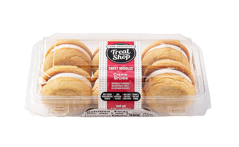 Our Specialty Carrot Cake Sweet Middles Sandwich Cookies - Made in a Peanut and Nut Free Facility, Pack of 12 Sandwich Cookies