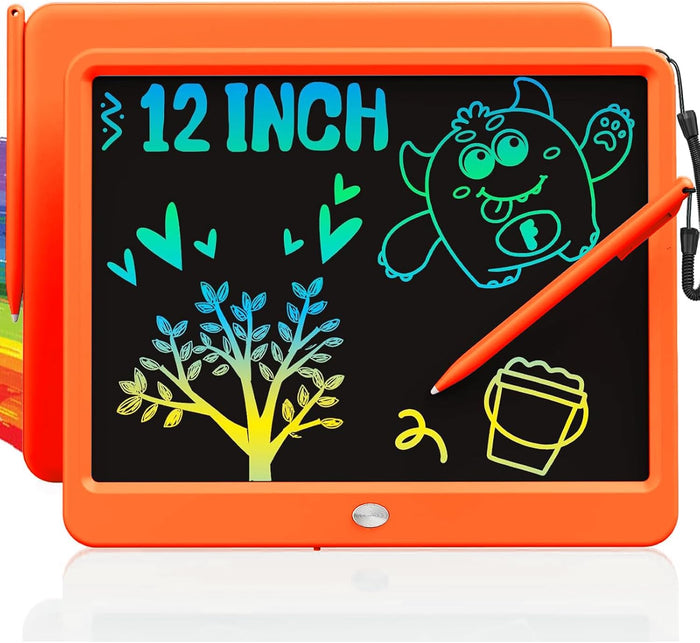 TEKFUN LCD Writing Tablet for Kids, 10-inch Coloring Drawing Pad, Mess Free Doodle Board, Christmas Gifts for Boys and Toddlers, Toys for 3 4 5 6 7 8 Year Old Girls(Blue)