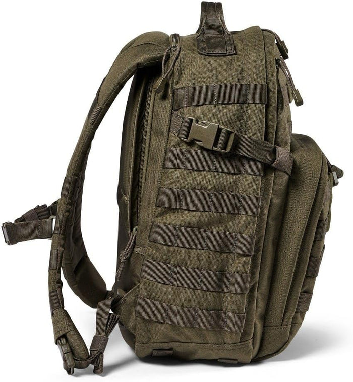 5.11 Tactical Backpack, RUSH 12 2.0 Military Survival Molle Backpack with Laptop Compartment, 24L, Style 56561ABR/56562ABR
