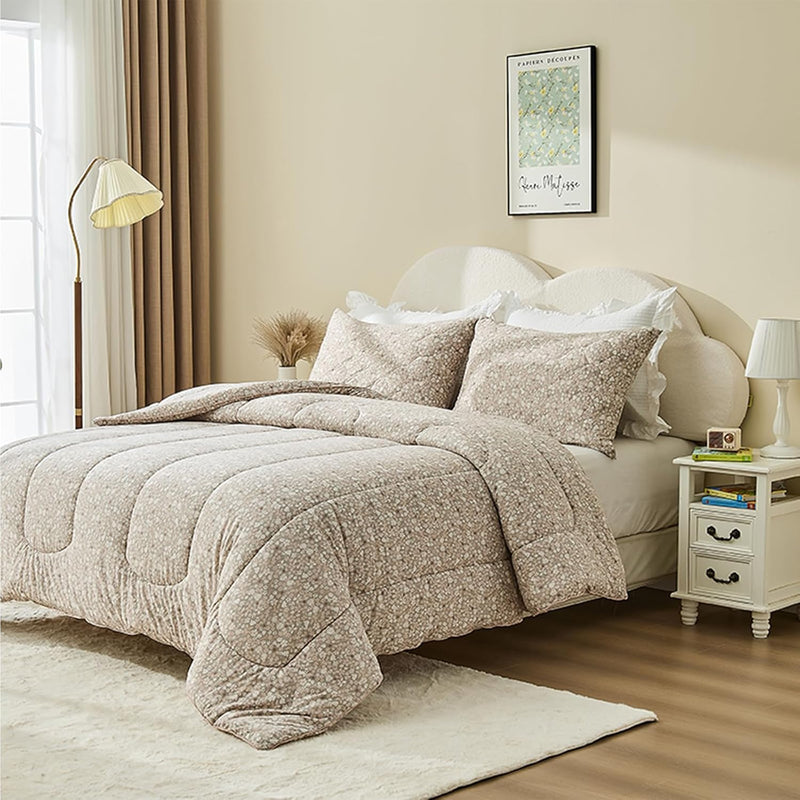 Bestier Kids Comforter Set - 2 Pieces Toddler Bedding Sets for Boys and Girls, Sorona® Natural Plant Fiber Comforter Sets with Oeko-TEX® Standard 100/CPC Certification, Toddler Size, 42“x57”