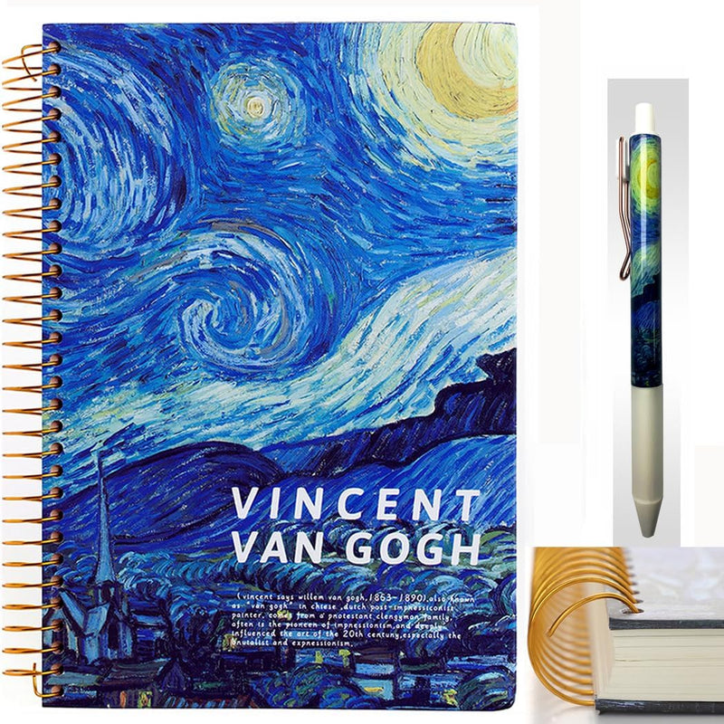 Top Spiral Notepad Thick Superhard Cardboard Cover Reporters Notebook Top Bound Spiral Notepad Reporter Notepad 8.8x3.75 In 4x160 Pages 100GMS Wide Ruled Notebooks Purple and Green
