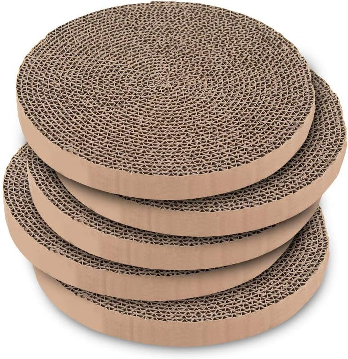 Best Pet Supplies Catify Cat Scratcher, Fun Interactive Scratchers Claw Safe, Furniture Saver Indoor Play Support Natural Cat Behaviors Heavy Duty - Ramp (Gray)