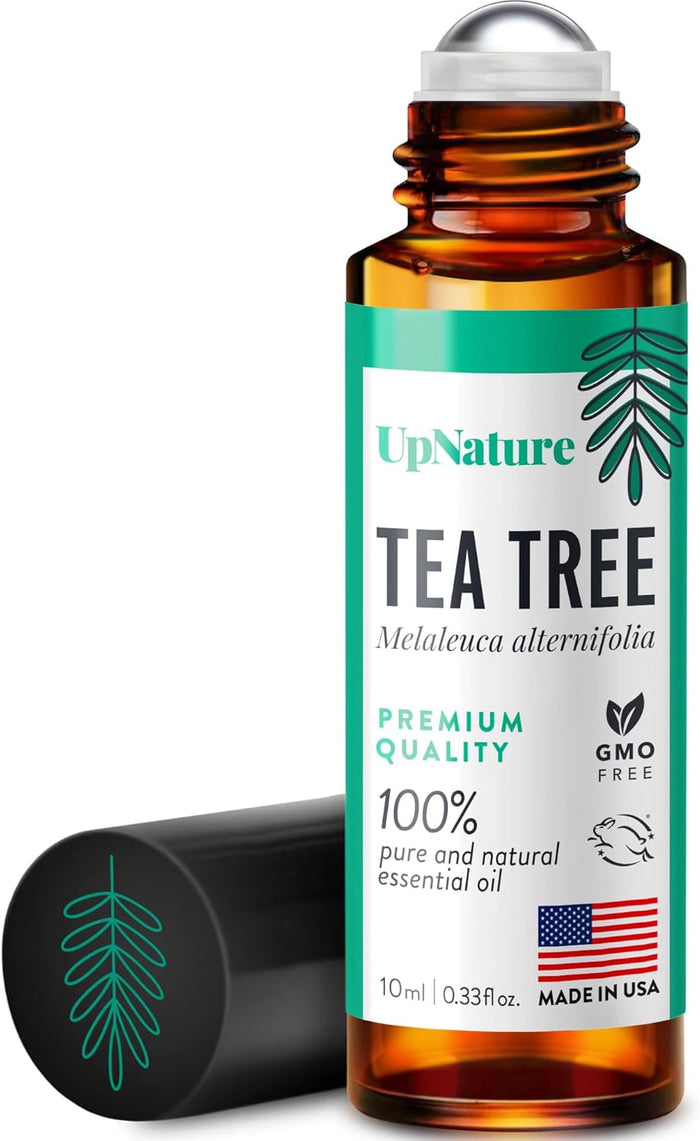 UpNature Calm Essential Oil Roll On - 100% Natural Stress Relief Aromatherapy - Relaxation Self Care Gifts for Women - Nurse Essentials