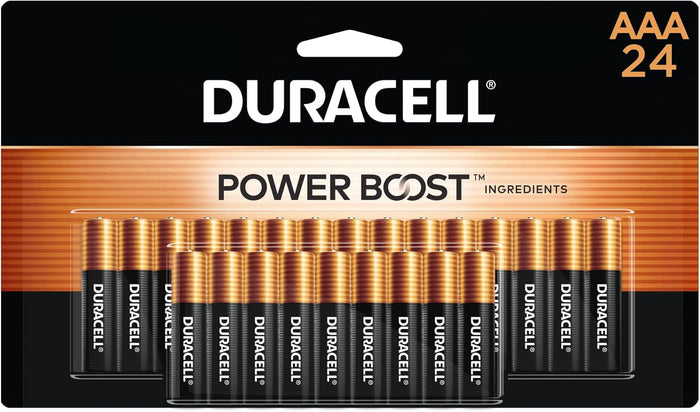 Duracell Coppertop AAA Batteries with Power Boost Ingredients, 16 Count Pack Triple A Battery with Long-lasting Power, Alkaline AAA Battery for Household and Office Devices