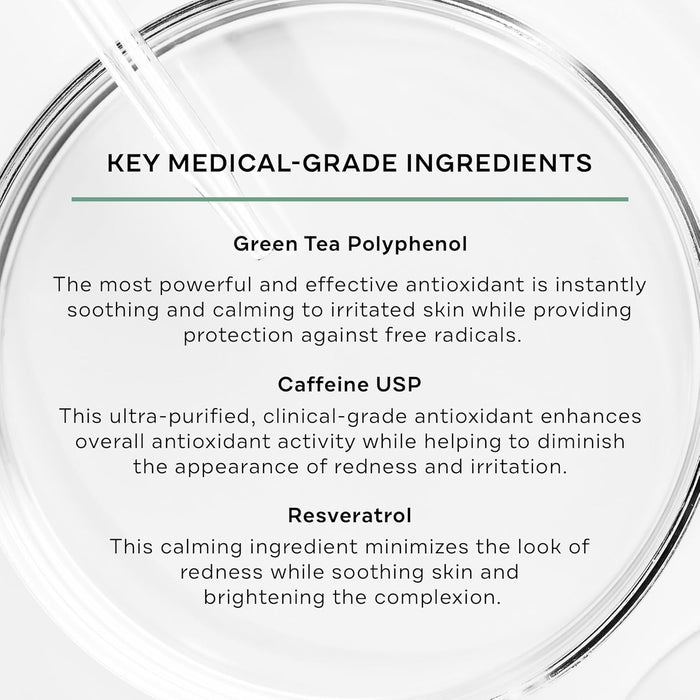 Replenix Redness Reducing Triple AOX Cream, Hydrating Medical-Grade Antioxidant Facial Treatment with Soothing Green Tea for Sensitive Skin (1 fl. oz)