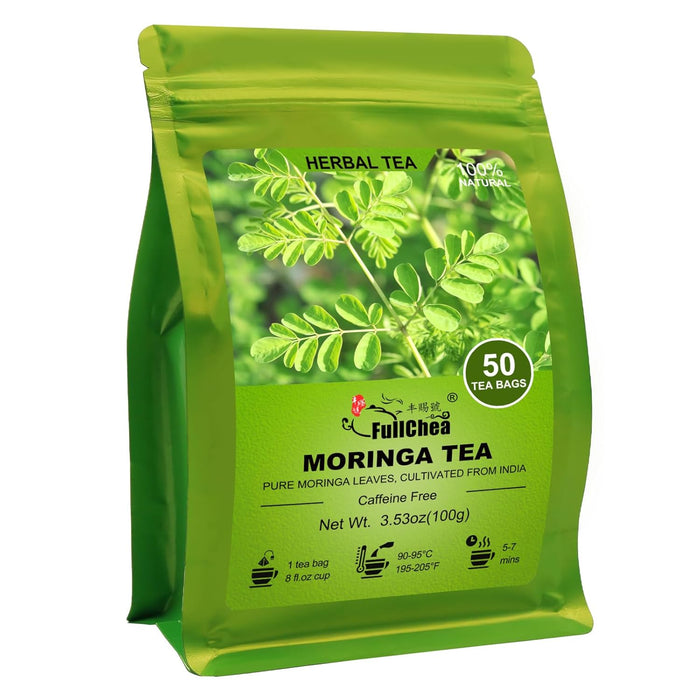 FullChea - Ginkgo Biloba Tea Bags, 36 Teabags - Premium Dried Ginkgo Biloba Leaves - Non-GMO - Caffeine-free - Support Memory & Focus