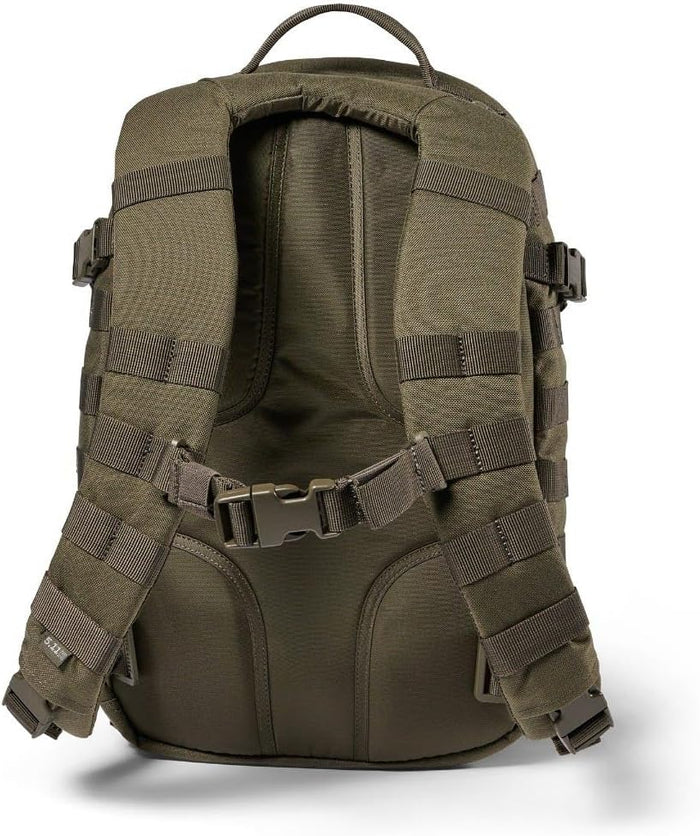 5.11 Tactical Backpack, RUSH 12 2.0 Military Survival Molle Backpack with Laptop Compartment, 24L, Style 56561ABR/56562ABR