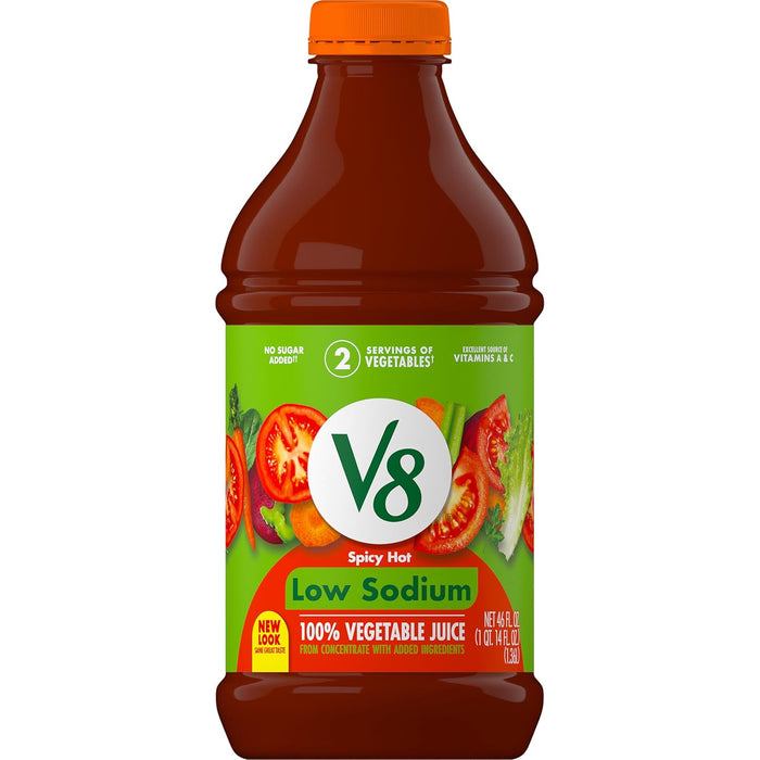 V8 Original 100% Vegetable Juice, 46 fl oz Bottle