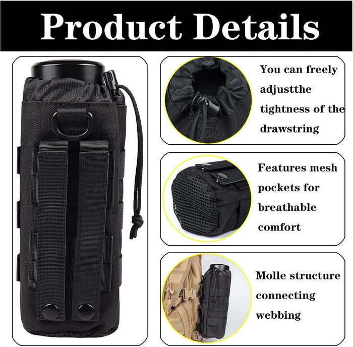 3 Pack Molle Pouches,Utility Tactical Pouches and Tactical Bag Attachments