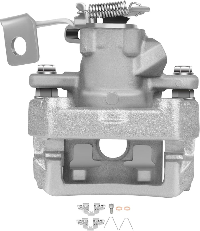 SCITOO Rear Left+Right Brake Calipers With Bracket 19B6287 19B6286 Compatible For Toyota Prius 2010-2015 For Toyota Prius Plug-In 2012-2015