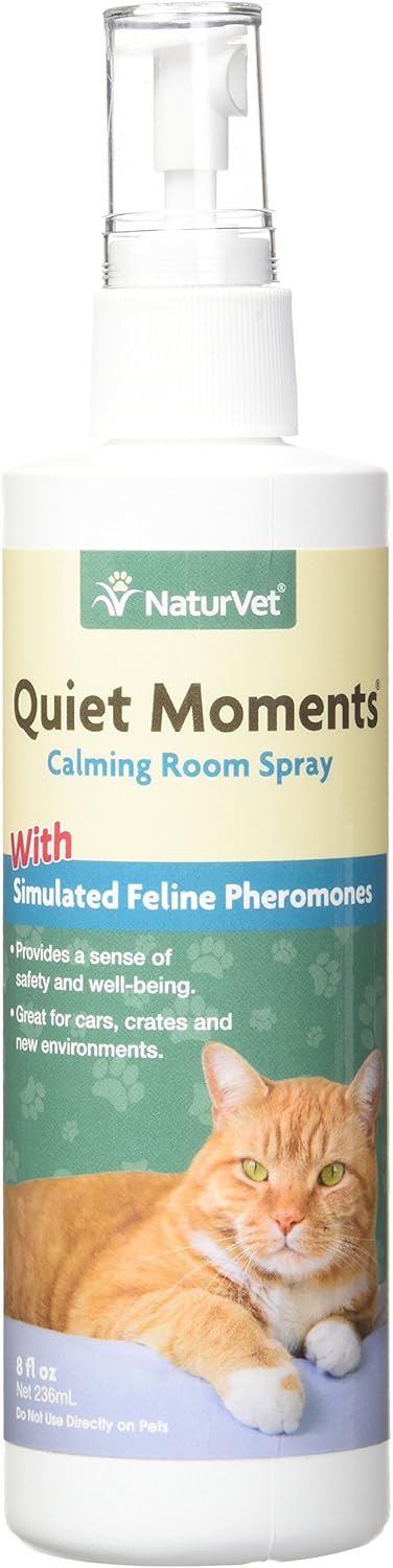 NaturVet Hemp Quiet Moments Plus Hemp Seed for Cats, 60 ct Soft Chews, Made in USA
