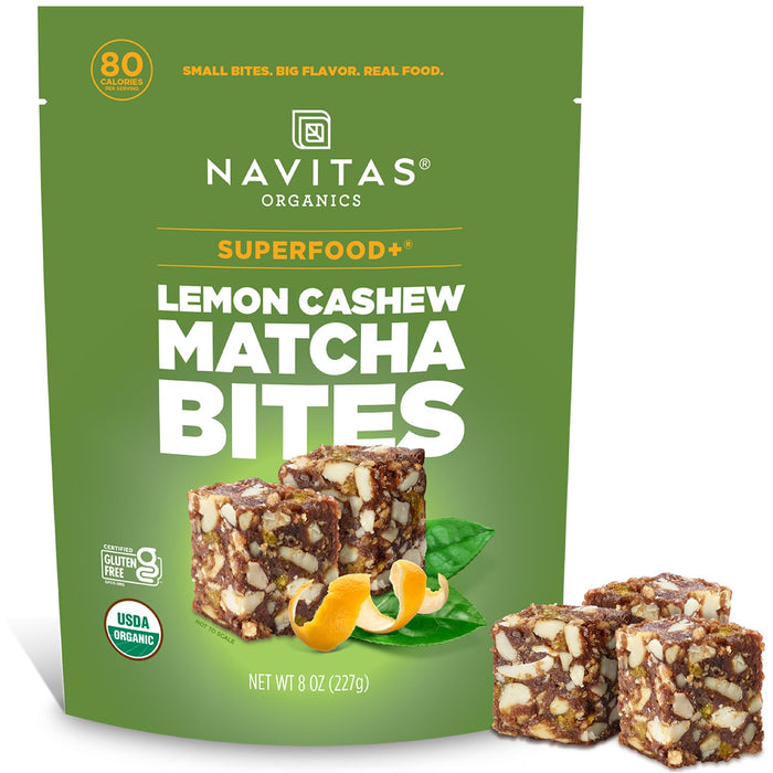 Navitas Organics Superfood Power Snacks, Cacao Goji, 8 oz. Bag, 11 Servings — Organic, Non-GMO, Gluten-Free