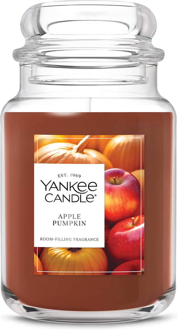 Yankee Candle Kitchen Spice, Holiday Scented Candle, 22oz Large Jar with up to 150 Hour Burn Time, Giftable