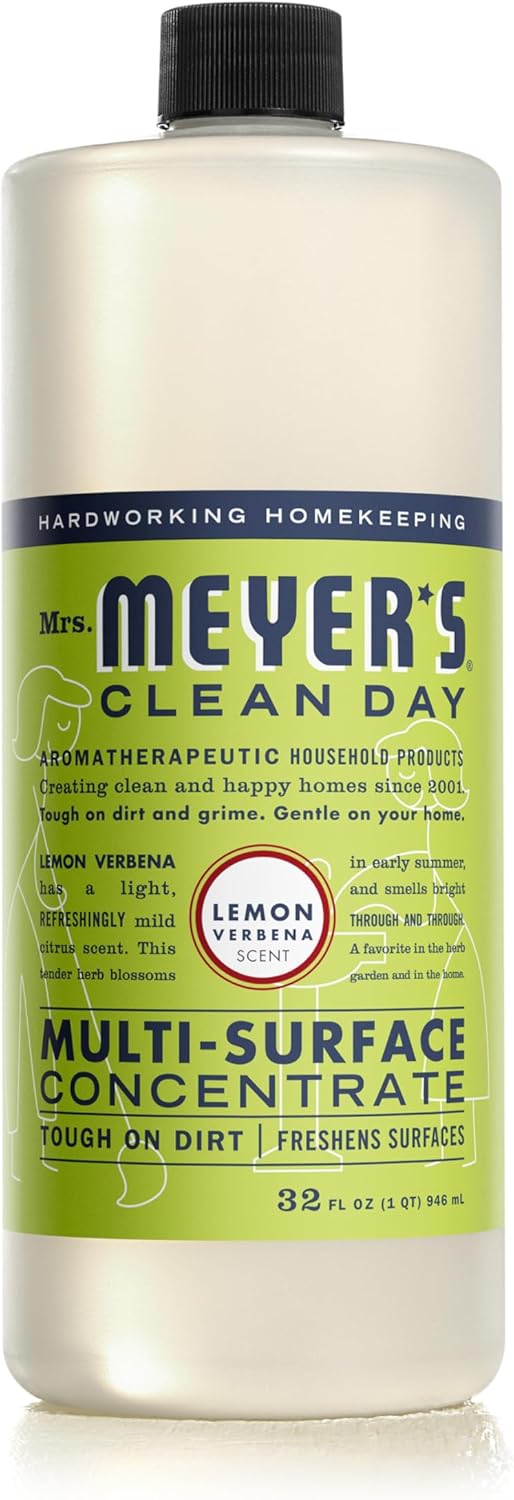 MRS. MEYER'S CLEAN DAY Multi-Surface Everyday Cleaner, Cruelty Free Formula, Lavender Scent, 16 oz- Pack of 3