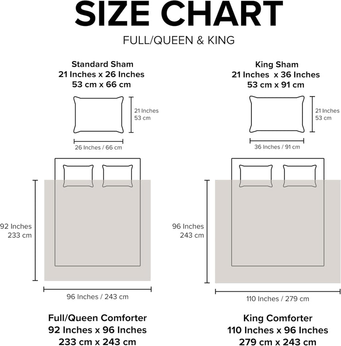 UGG Blissful Comforter Set with 2 Pillow Shams Reversible White Comforter Plush Fluffy Warm Bed Set Premium Hypoallergenic Down Alternative Bedding Breathable, King/California King, Brown Fawn