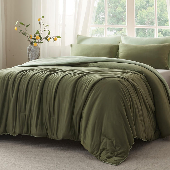 Queen Comforter Set, Comforters Queen Size Luxury Ultra-Soft Jersey Knit Bedding Sets, Dark Grey Lightweight Down Alternative Bed Comforte Queen for All Season, 3 Piece Bedding Setrey