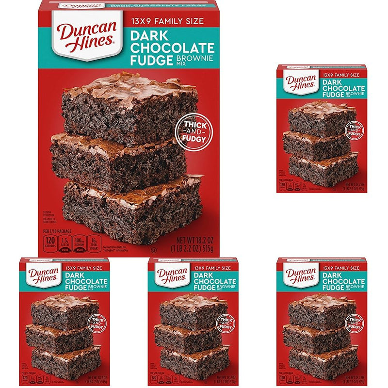 Duncan Hines Brownie Mix, Dark Chocolate Fudge, 18.2 oz.
