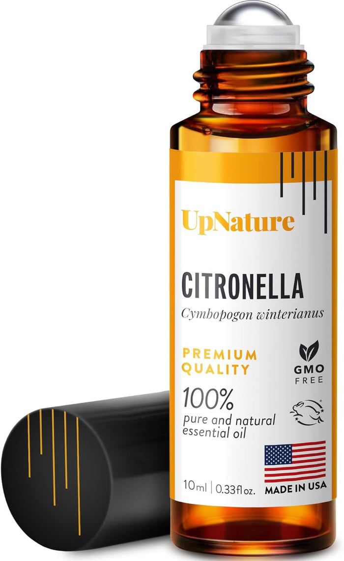 UpNature Calm Essential Oil Roll On - 100% Natural Stress Relief Aromatherapy - Relaxation Self Care Gifts for Women - Nurse Essentials
