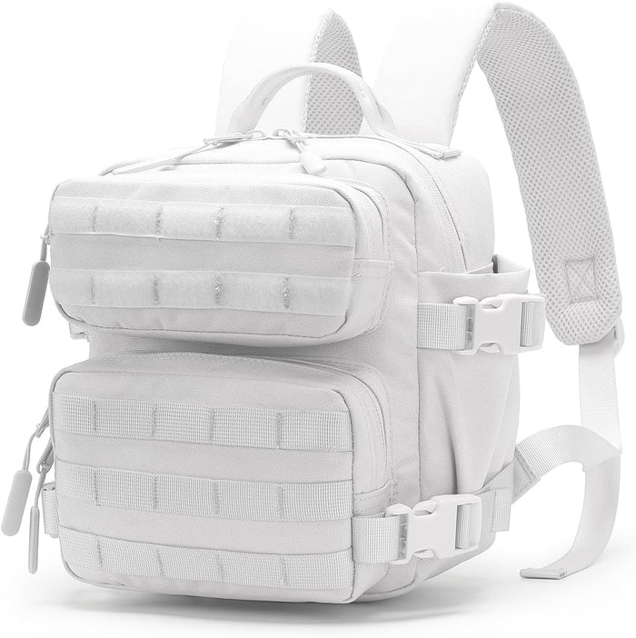 9L Mini Backpack for Men and Women, Small Backpack for Gym Hiking Travel Sports Running (Black)