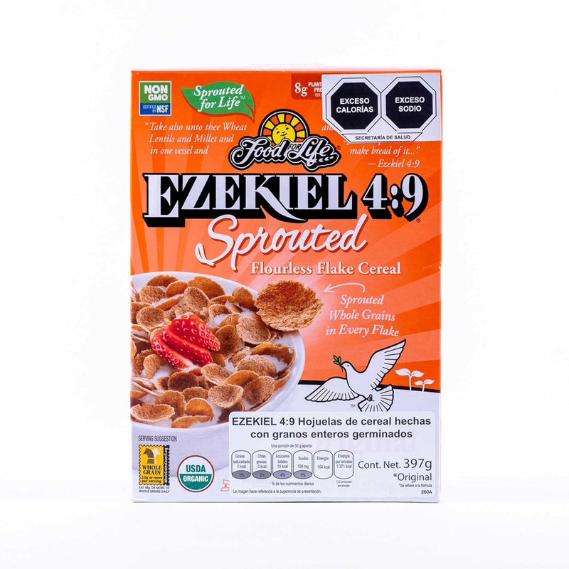 Food For Life, Ezekiel 4:9 Organic Sprouted Grain Cereal, Original, 16 oz