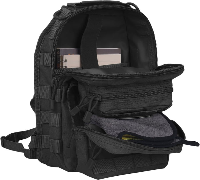 HAOMUK Tactical Sling Bag Backpack Military Rover Shoulder Sling Pack Small EDC Crossbody Chest Bag for Men