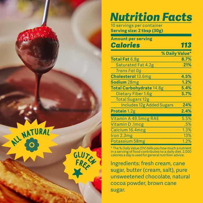 Coop's Original Hot Fudge: Gourmet, All Natural, Handcrafted, Gluten Free, Non-GMO, Chocolate Ice Cream Toppings, Sundae, Desserts, 10 Ounce