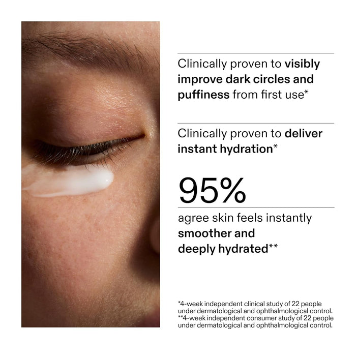 The INKEY List Caffeine Eye Cream - Reduces Dark Circles, Brightens & Depuffs, Targeted Eye Treatment