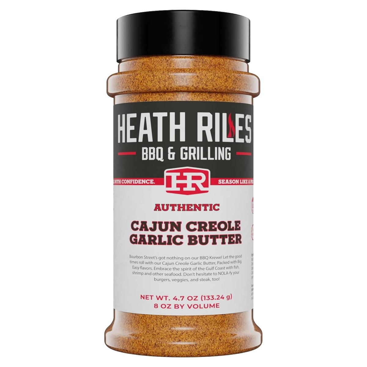 Heath Riles BBQ Rub - Simple Citrus Seasoning, Champion Pitmaster Recipe, Legendary Rubs For Smoking & Grilling, 70+ BBQ Championships, 2 lb./32 oz.