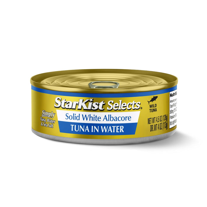 StarKist Selects Solid Light Tuna in Water Can, Tuna in Water , 4.5 Ounce (Pack of 12)