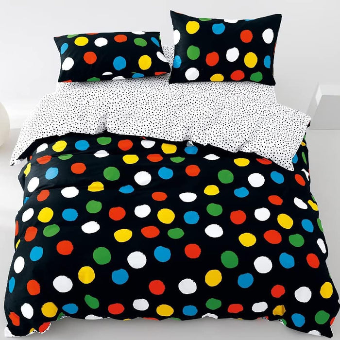CLOTHKNOW Pumpkin Floral Queen Comforter Set Sunflower Bedding Comforter Sets Black White Plaid Comforter Botanical Comforters