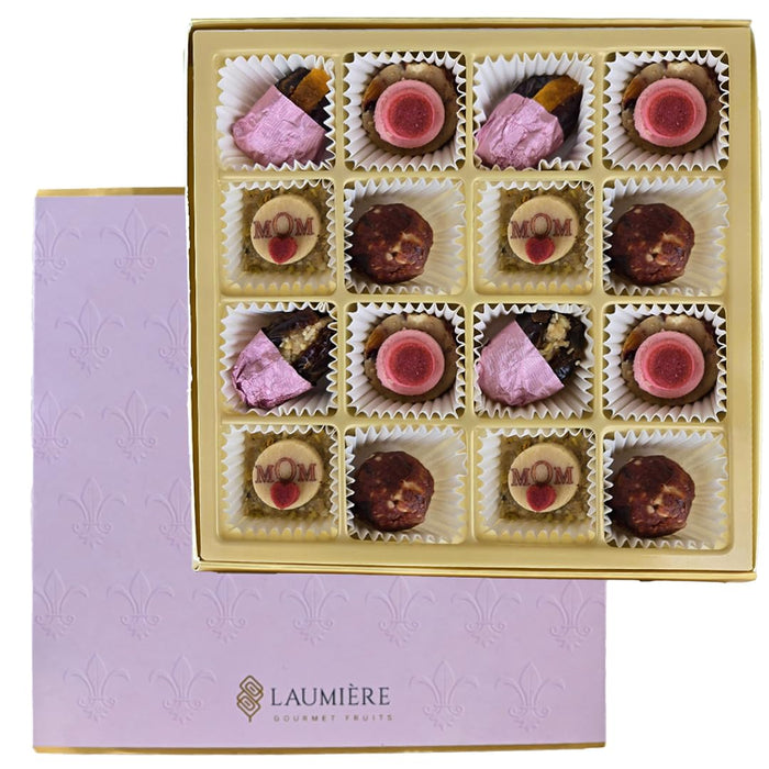 Laumière Gourmet Fruits - Get Well Gifts for Women After Surgery - Healthy Get Well Soon Gift Basket for Women, Men - Care Package Snack Box - Dried Fruit Gift Basket - No Added Cane Sugar - Gluten Free