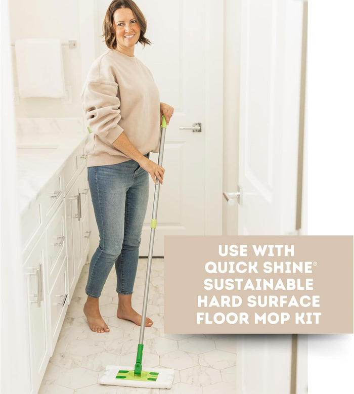 Quick Shine Pure Floor Wax 27oz | A Buffable, Waterproof Finish for Regular and Hardwood Floors | Restore Protect Refresh