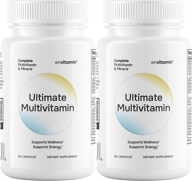 Ultimate Multivitamin Multimineral and Superfood with 42 Fruit and Vegetable Blend, 60 Count