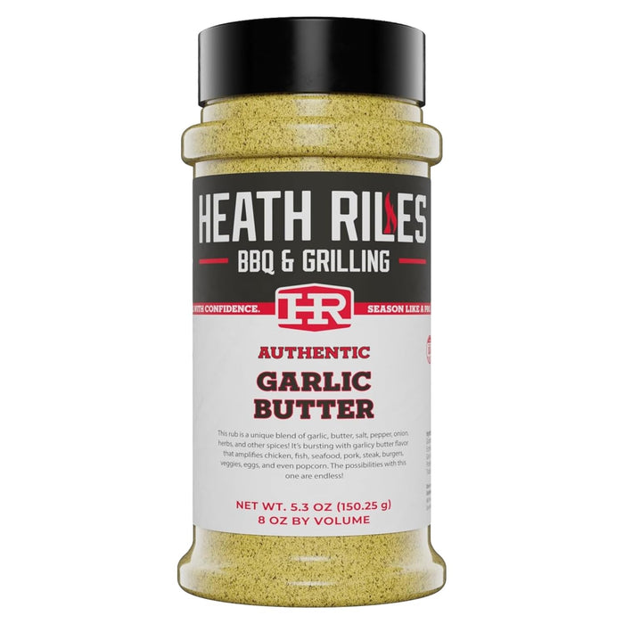 Heath Riles BBQ Rub - Simple Citrus Seasoning, Champion Pitmaster Recipe, Legendary Rubs For Smoking & Grilling, 70+ BBQ Championships, 2 lb./32 oz.