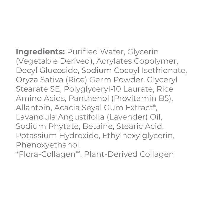 Derma E Advanced Peptides and Vegan Flora-Collagen Gentle Jelly Cleanser – Cleansing Face Wash Brightens, Hydrates and Reduces Appearance of Facial Lines and Wrinkles, 4 Oz