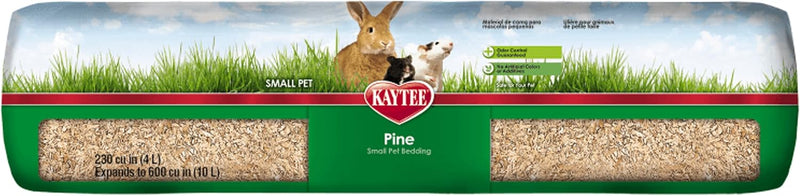 Kaytee Small Animal Pine Bedding For Pet Guinea Pigs, Rabbits, Hamsters, Gerbils, and Chinchillas, 52.4 Liter