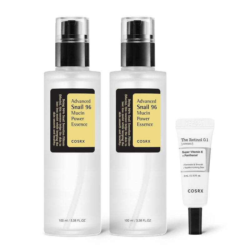 COSRX Snail Mucin Repairing Serum 100ml, Hydrating Serum for Face with Snail Secretion Filtrate for Dull Skin & Fine Lines, Korean Skin Care, Stocking Stuffers for Women