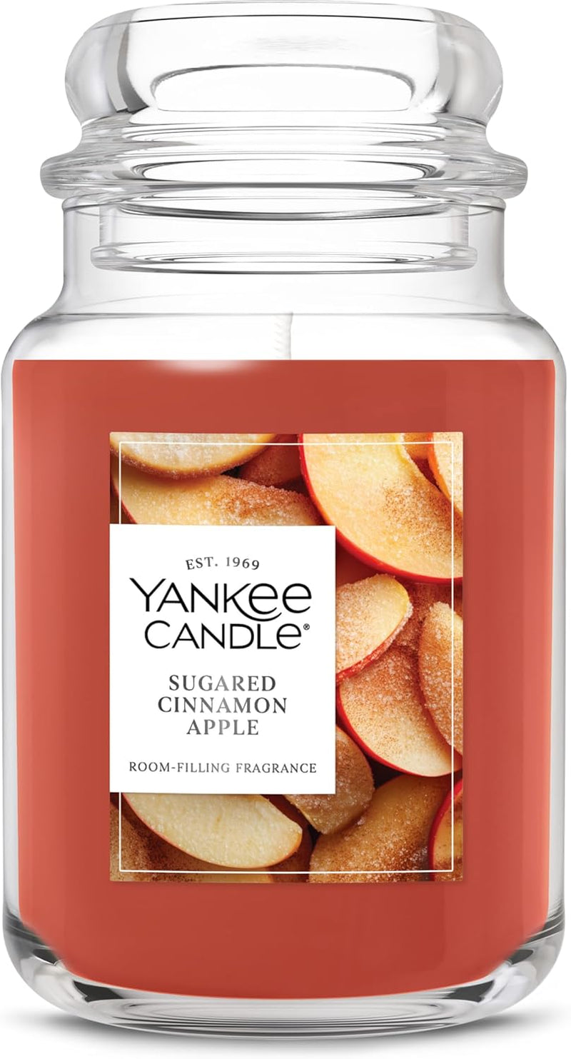 Yankee Candle Kitchen Spice, Holiday Scented Candle, 22oz Large Jar with up to 150 Hour Burn Time, Giftable
