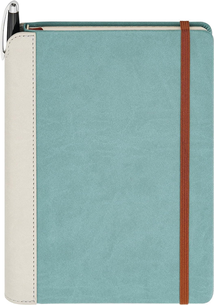 SETTINI® Tree of Life Journal Gift Set - Hardcover Vegan Leather, Unique Pen Holder, Lined, 192 Pages, 6 x 8.5 inches - Includes Pen for Writing and Travel - Christmas Gifts