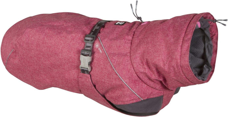 Hurtta Expedition Parka, Winter Dog Coat, BlackBerry, 16XS