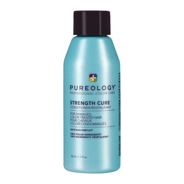 Pureology Strength Cure Conditioner - For Damaged or Color-Treated Hair, Reduces Breakage, Strengthens & Softens, With Sulfate-Free Formula, Vegan