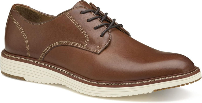 Johnston & Murphy Upton Plain Toe Men’s Shoe, Business Casual Men’s Dress Shoes, Comfortable Leather Shoes for Men