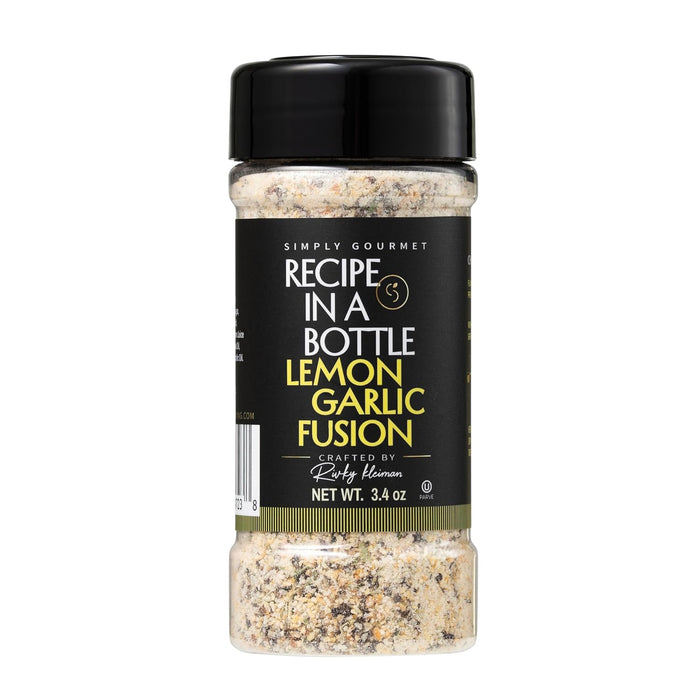 Simply Gourmet Chef-Crafted Premium Spice Blends & Seasonings - Lemon Garlic Seasoning - All Purpose Spices - 6.4 oz