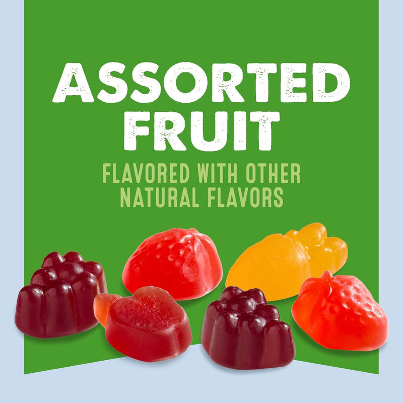 Mott's Fruit Flavored Snacks, Assorted Fruit, Gluten Free Snack, Stocking Stuffers, Family Pack, 40 Ct, 32 oz