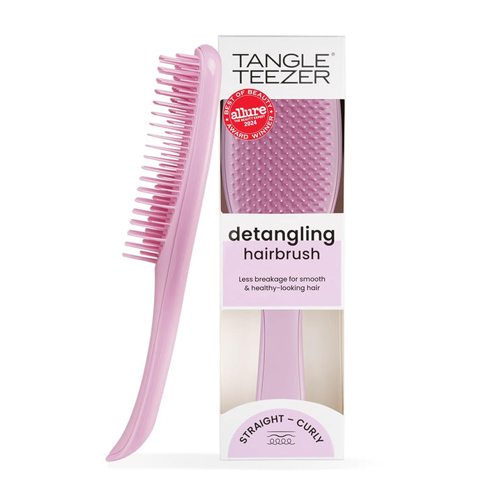 Tangle Teezer Ultimate Detangler Brush for Wet & Dry Hair, Eliminates Knots & Reduces Breakage for All Hair Types, Apricot Blaze