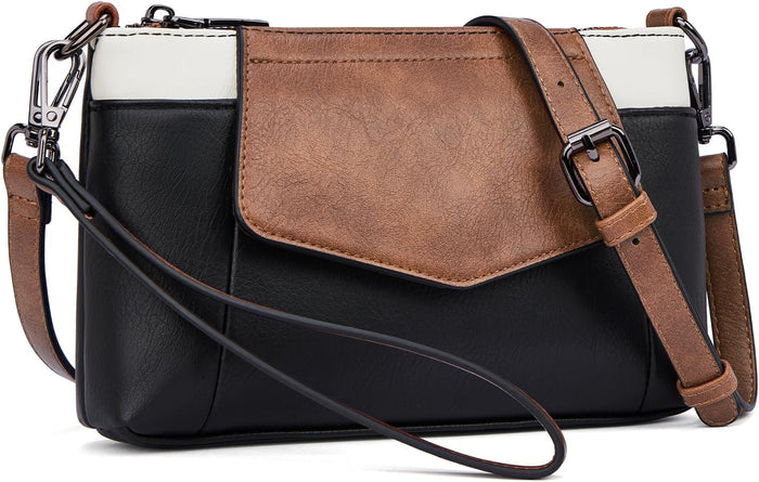 Switrock Small Crossbody Bags for Women, Cell Phone Bag Mini Over Wristlets Handbag Wallet Purse with Card Slots