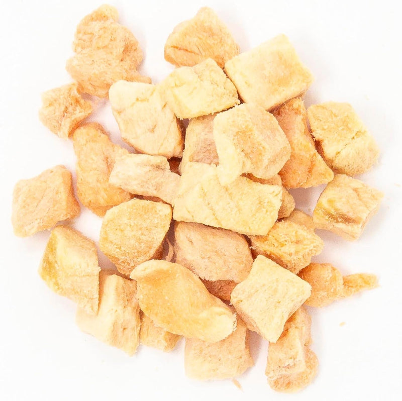 Hotspot Pets Freeze Dried Chicken Treats for Cats & Dogs -1LB Big Bag- Made in USA - Single Ingredient - Resealable Bag, All Natural Grain-Free Chicken Breast- Perfect for Training, Topper or Snack
