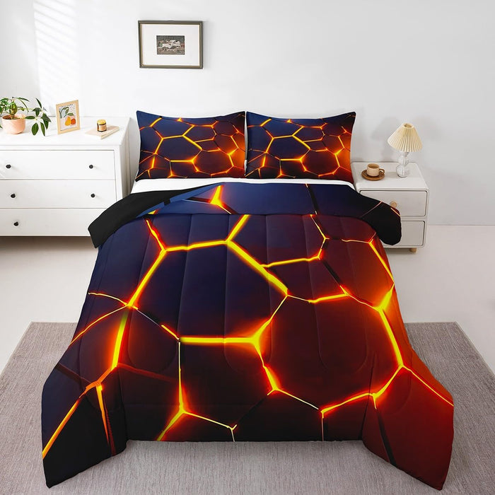 Feelyou Kids Construction Comforter Set Queen Size Bedding Sets for Boys Toddler Children Cartoon Excavator Tractor Comforter Set Construction Machinery Truck Duvet Set Baby Boys Vehicles Cars Bed Set