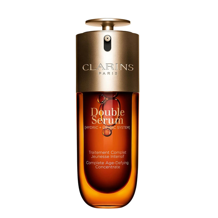 Clarins DOUBLE SERUM | Anti Aging Face Serum | Visibly Firms, Smoothes, Boosts Radiance, and Refines Pores | 24H Hydration | All Skin Types